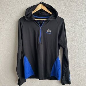 Stadium Athletics Florida Gators quarter zip long‎ sleeve hooded athletic shirt